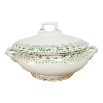 Choisy le Roi iron clay soup tureen, HB & Cie, Arles