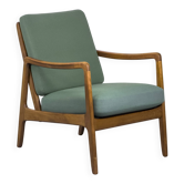 Danish Lounge Chair Model FD-109 by Ole Wanscher for France & Daverkosen, 1