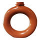 Ring-shaped vase Tadelakt Morocco