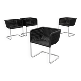 Tecta D44 dining chair set 1980s