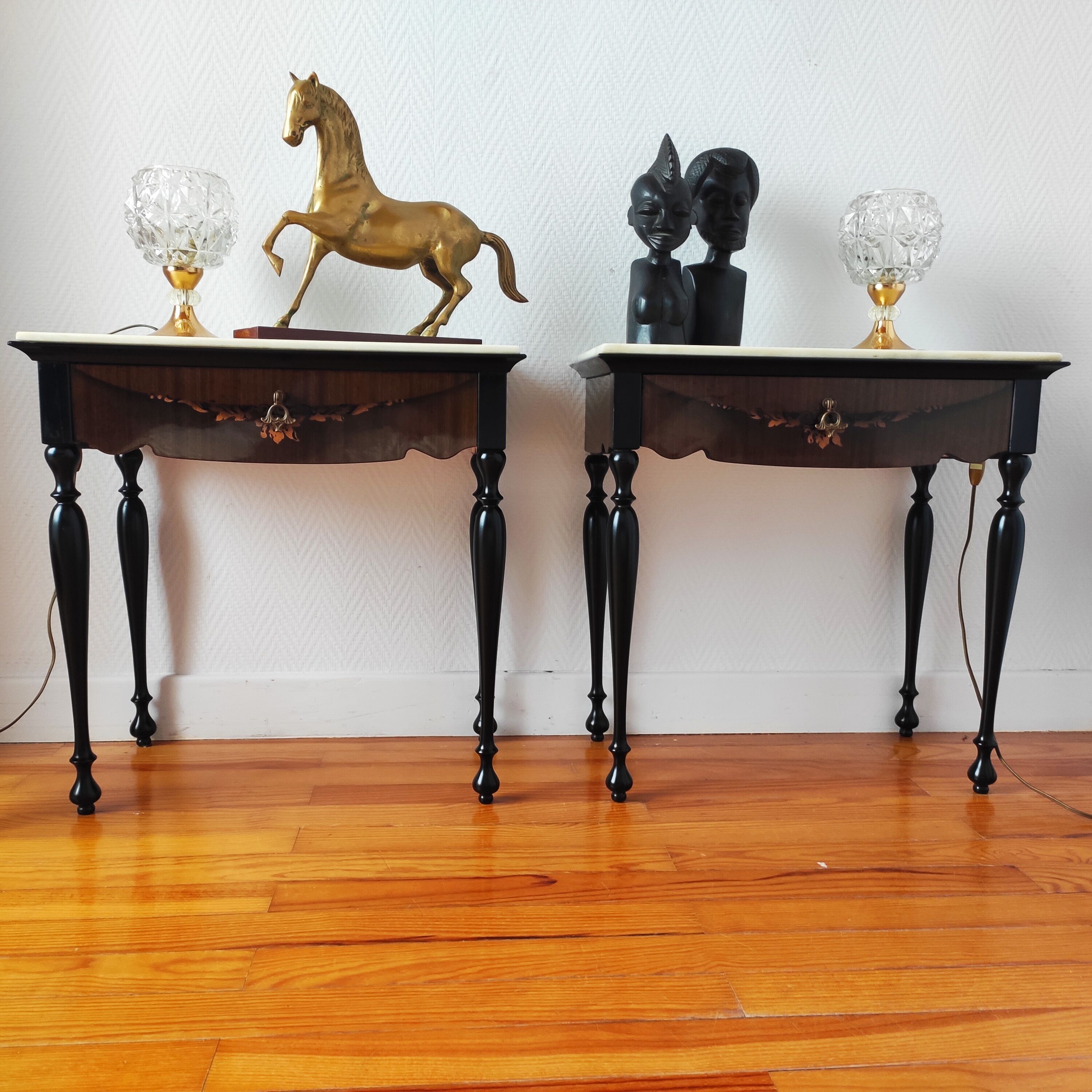Pair of bedside tables