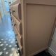 Commode vintage marbre année 60