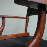 Chaise vintage en palissandre par M. Hayat & Bros, années 1970