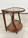 Bamboo side table in Mid-Century Modern style by Gervasoni