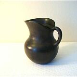 Black terracotta pitcher