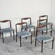 6 Scandinavian chairs in rosewood by Kai Lyngfeldt Larsen