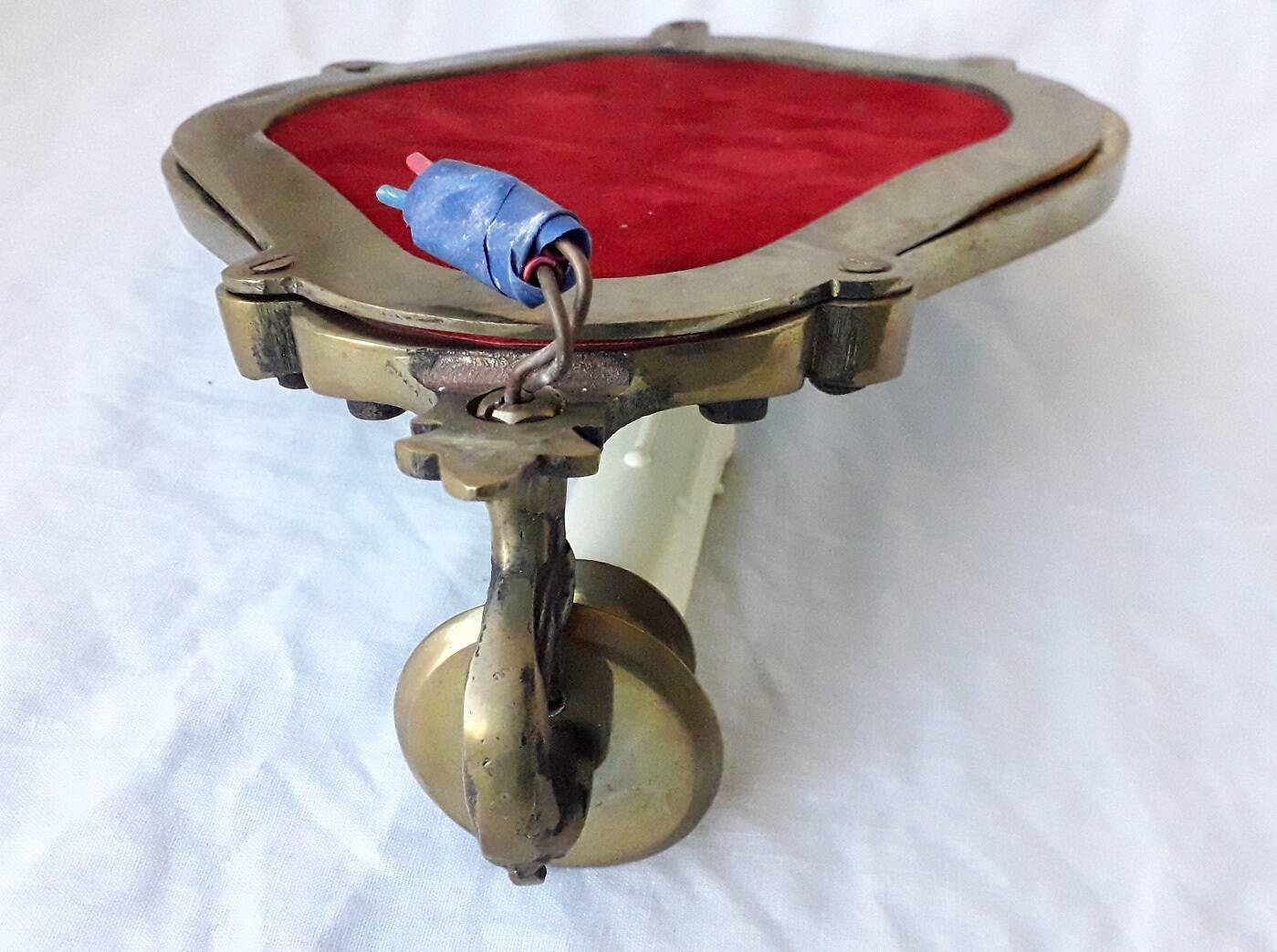 Pair of mirror wall lights