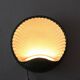 Ceramic shell wall light (4 available)