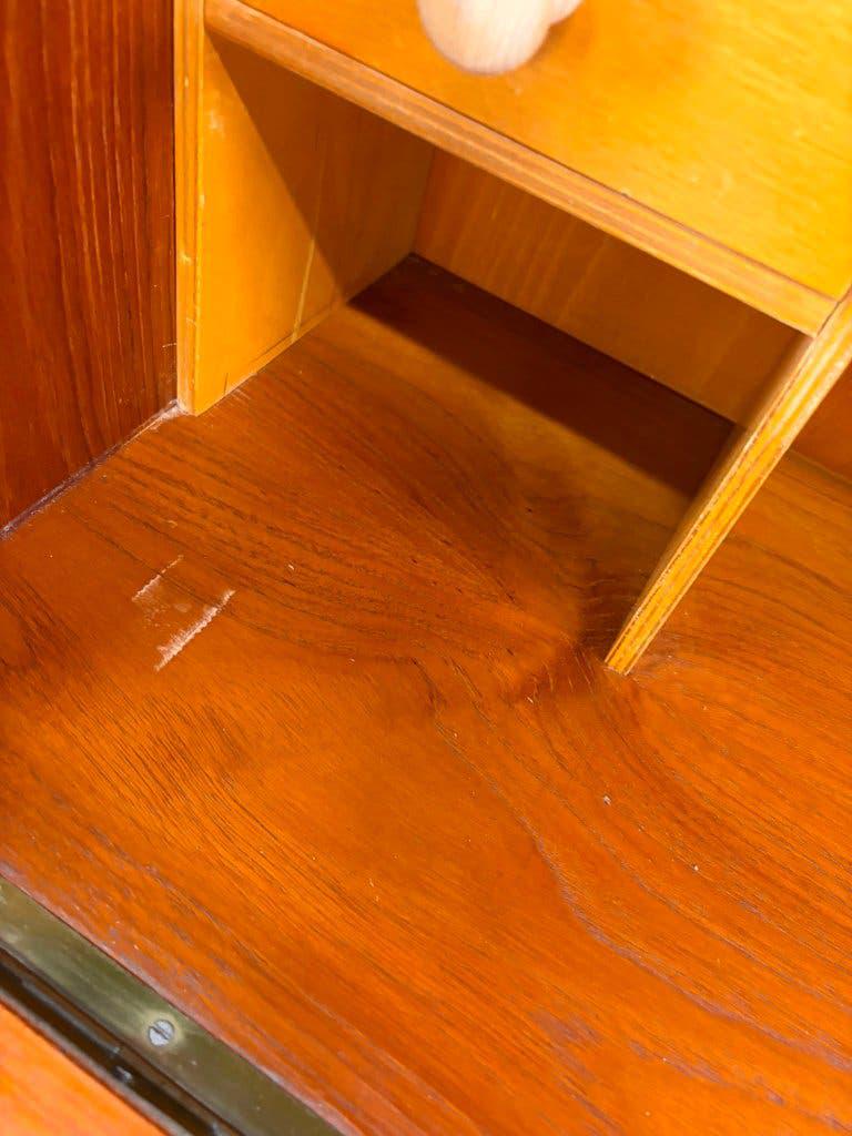 Secrétaire/bar/meuble vintage en bois