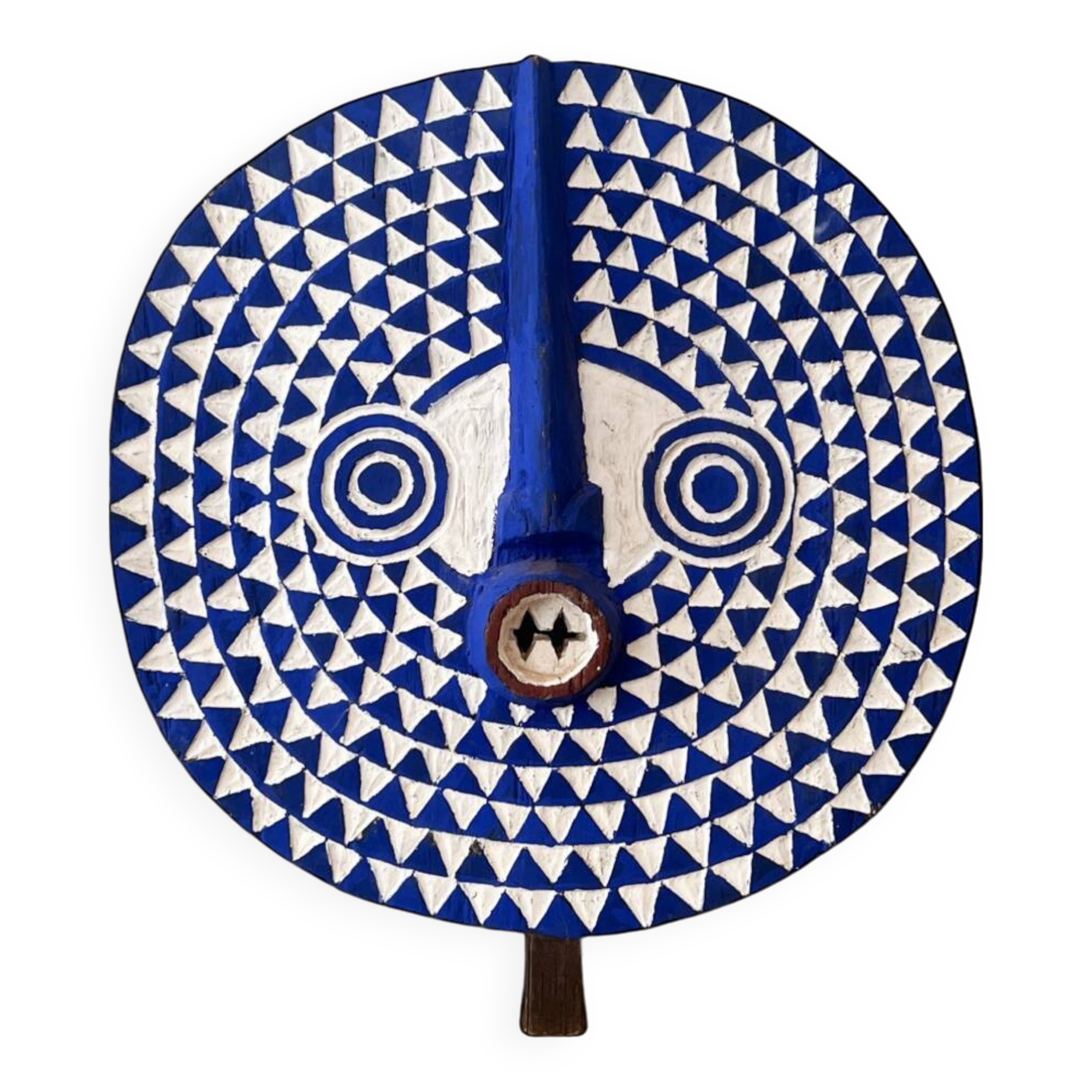 Masque soleil Bobo bleu (Burkina Faso)