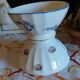 Antique faceted bowls on shower stand