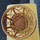 Peacok vintage bohemian chic rattan stool