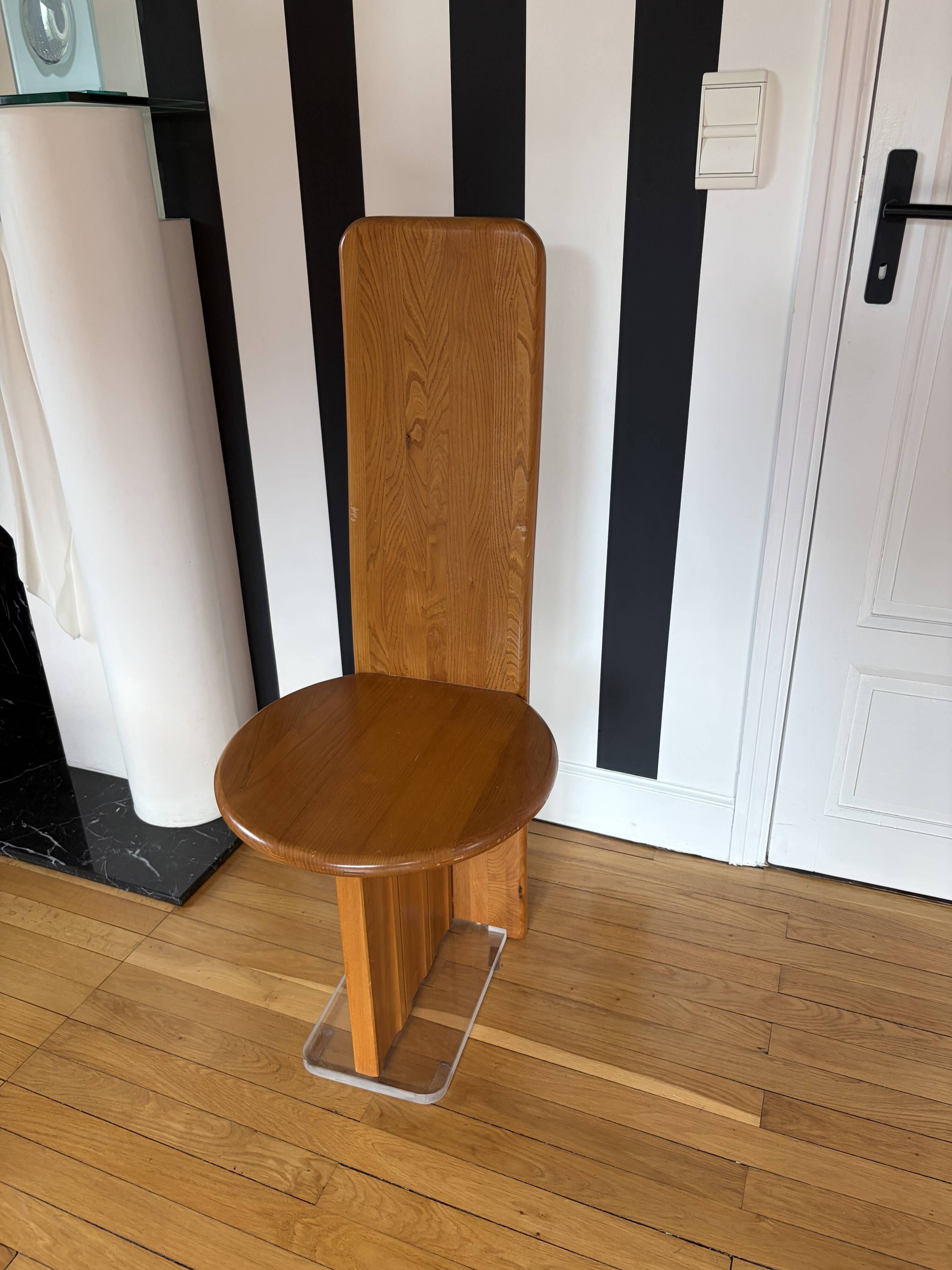 6 postmodernist chairs