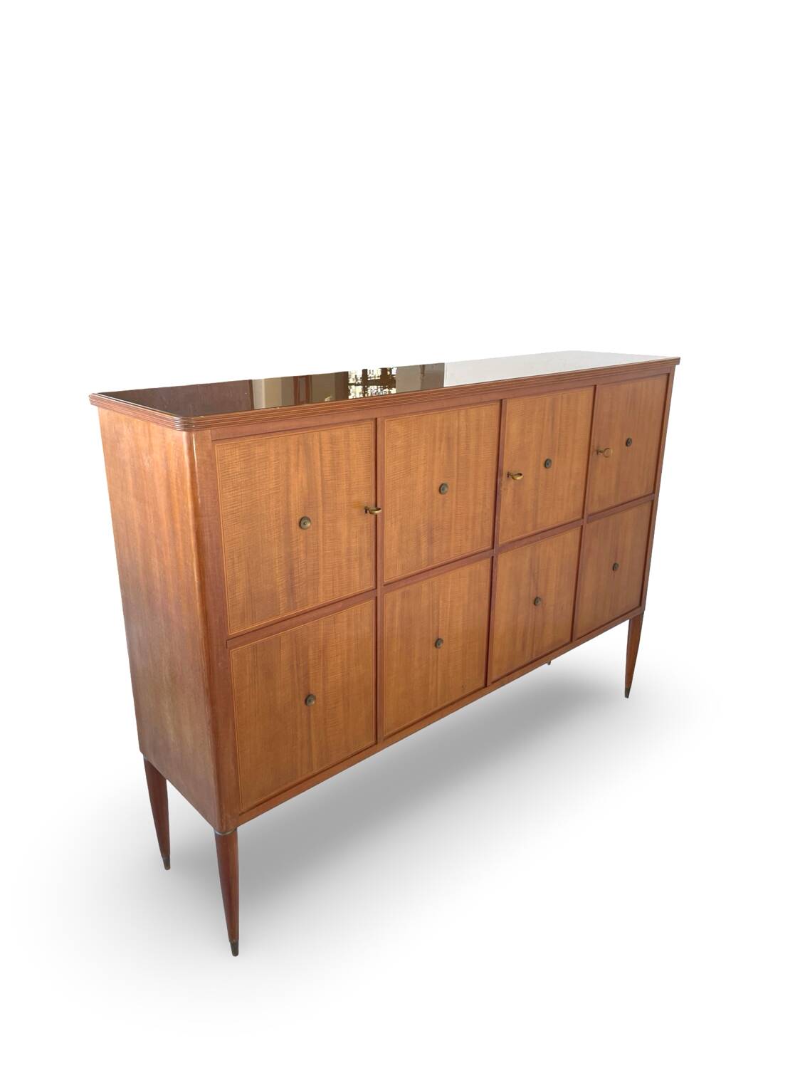 Mid-century modern Italian rosewood sideboard