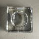 Pressed crystal ashtray from Sarnen
