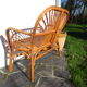 Rattan bench 80s