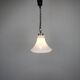 1970s Czechoslovak Mid-Century Glass Pendant Lamp with Marbled Shade