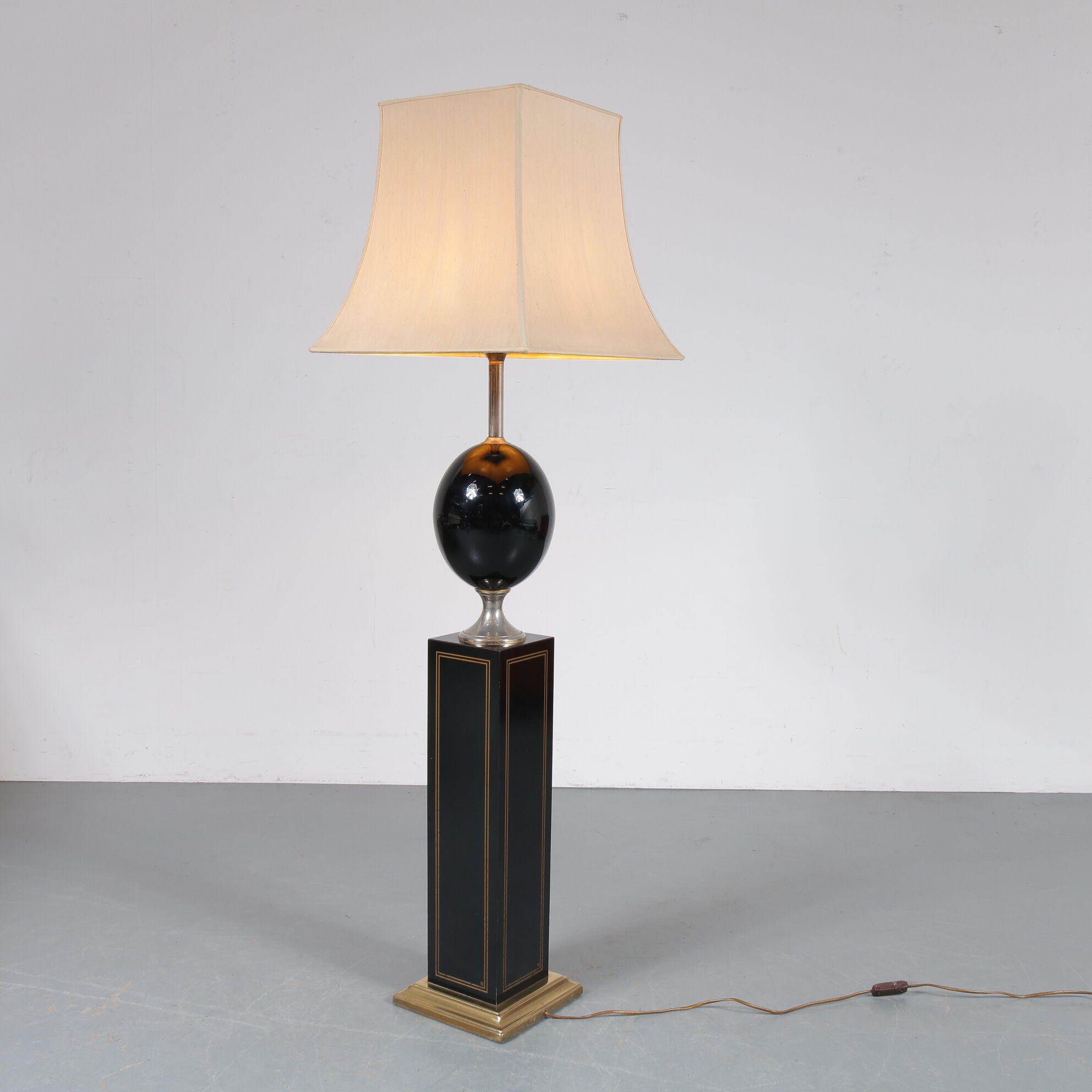 1970s Floor lamp, manufactured by maison Barbier in France