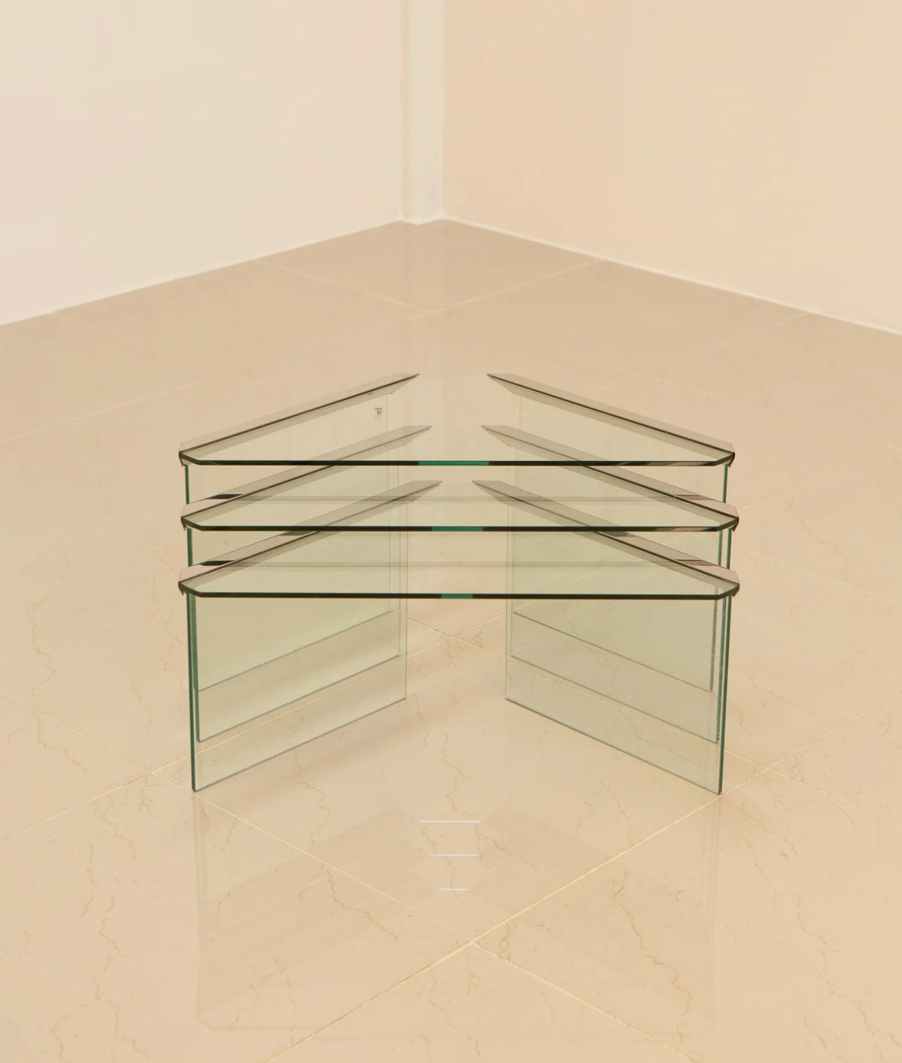 Trundle tables by Pierangelo Gallotti for Gallotti & Radice 70's