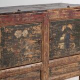 Ancien buffet peint oriental avec dessins originaux (c.1900) #39