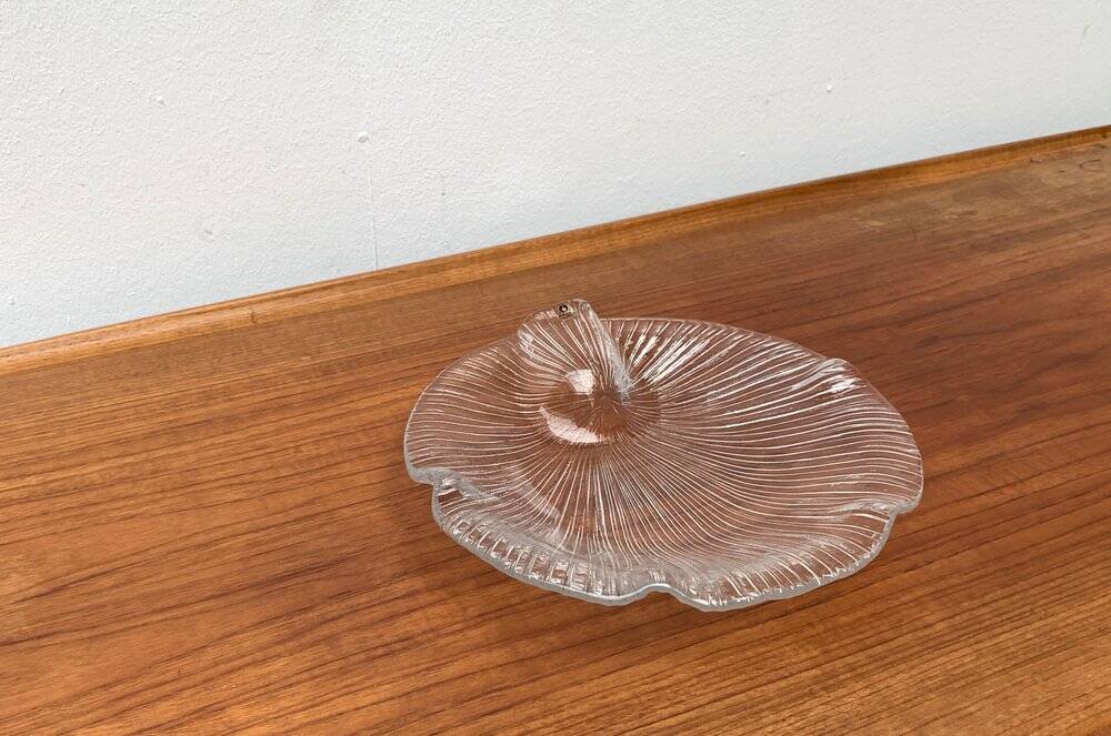 Vintage Swedish Glass Bowl from Pukeberg Glass, 1970s