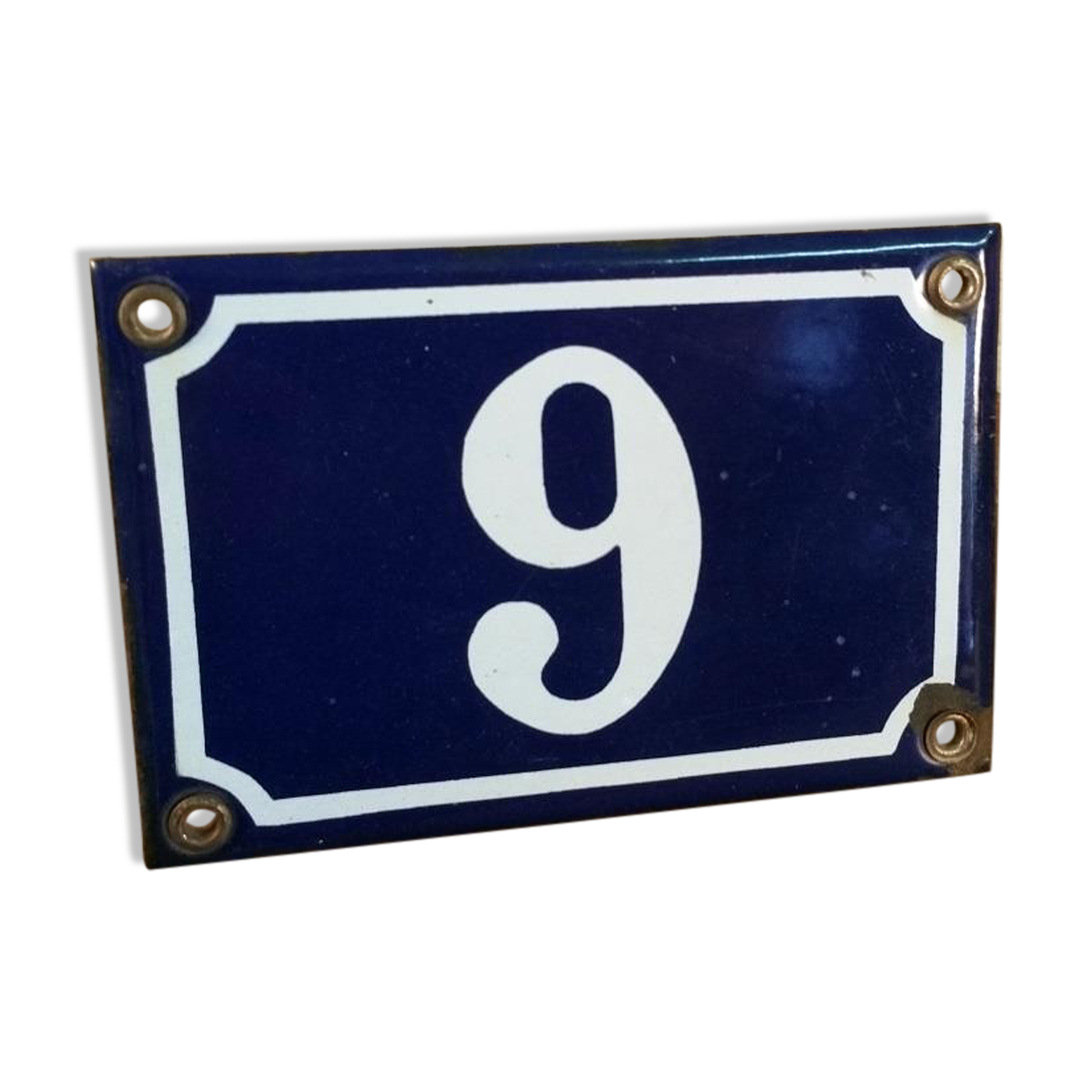 Street number plate