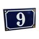 Street number plate