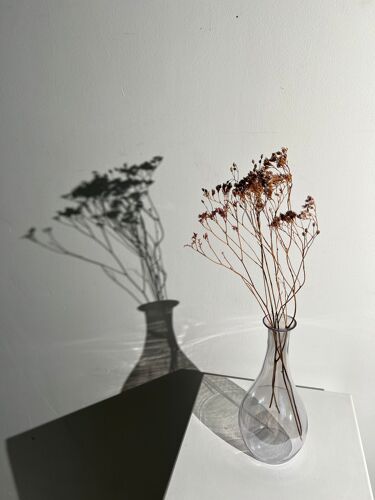 Vase en verre moderne