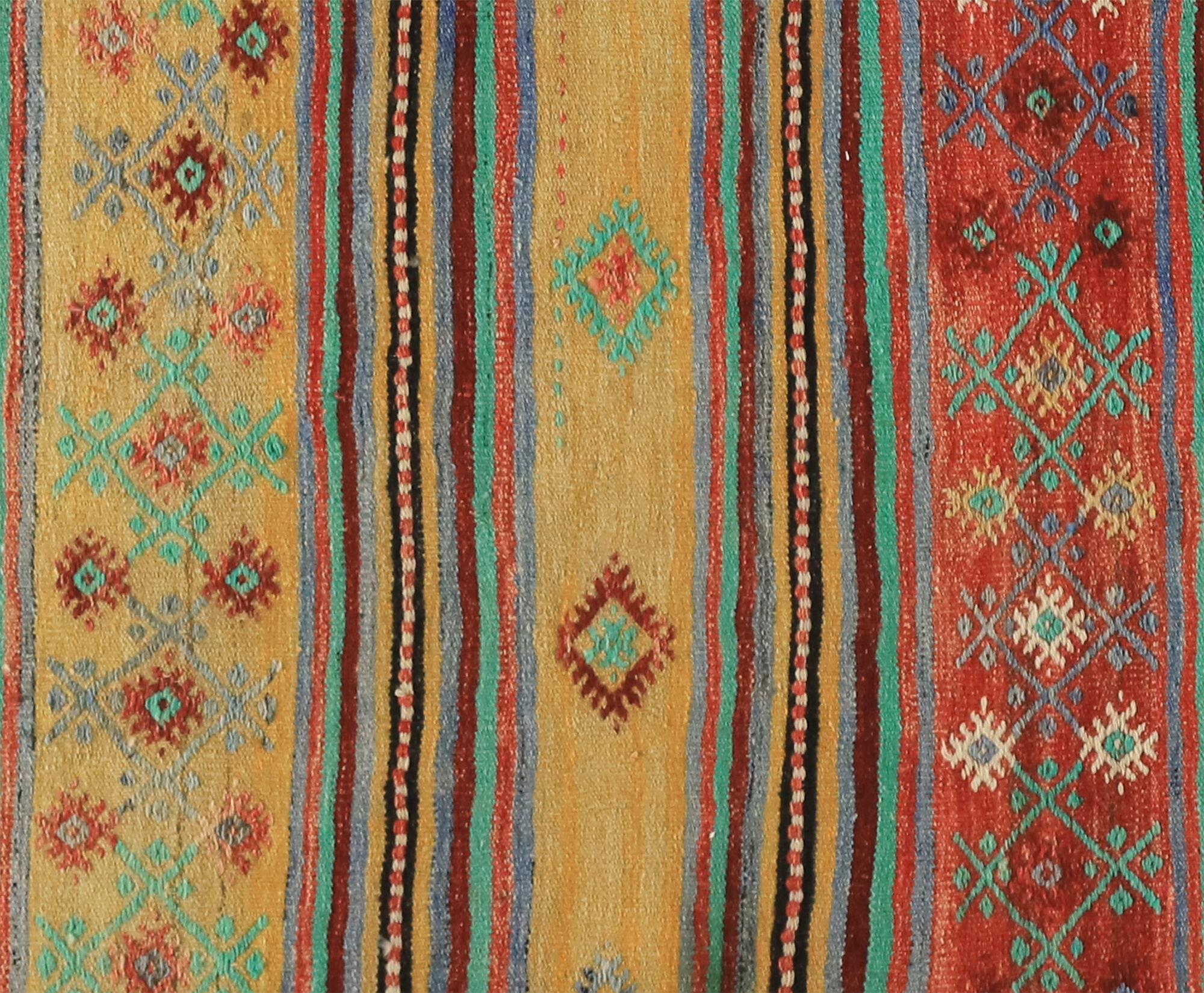Anatolian handmade kilim rug 265 cm x 168 cm