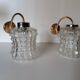 Paire d'appliques vintage