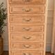 Solid wood chest of drawers