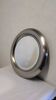 Reggiani round mirror in vintage chrome metal