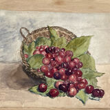 Watercolor still life