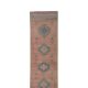 Vintage Turkish hallway rug 80x677 cm