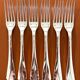 Christofle Atlantide, cutlery for entremet, dessert, cheese. Art Deco