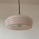 Pink Clichy glass pendant lamp