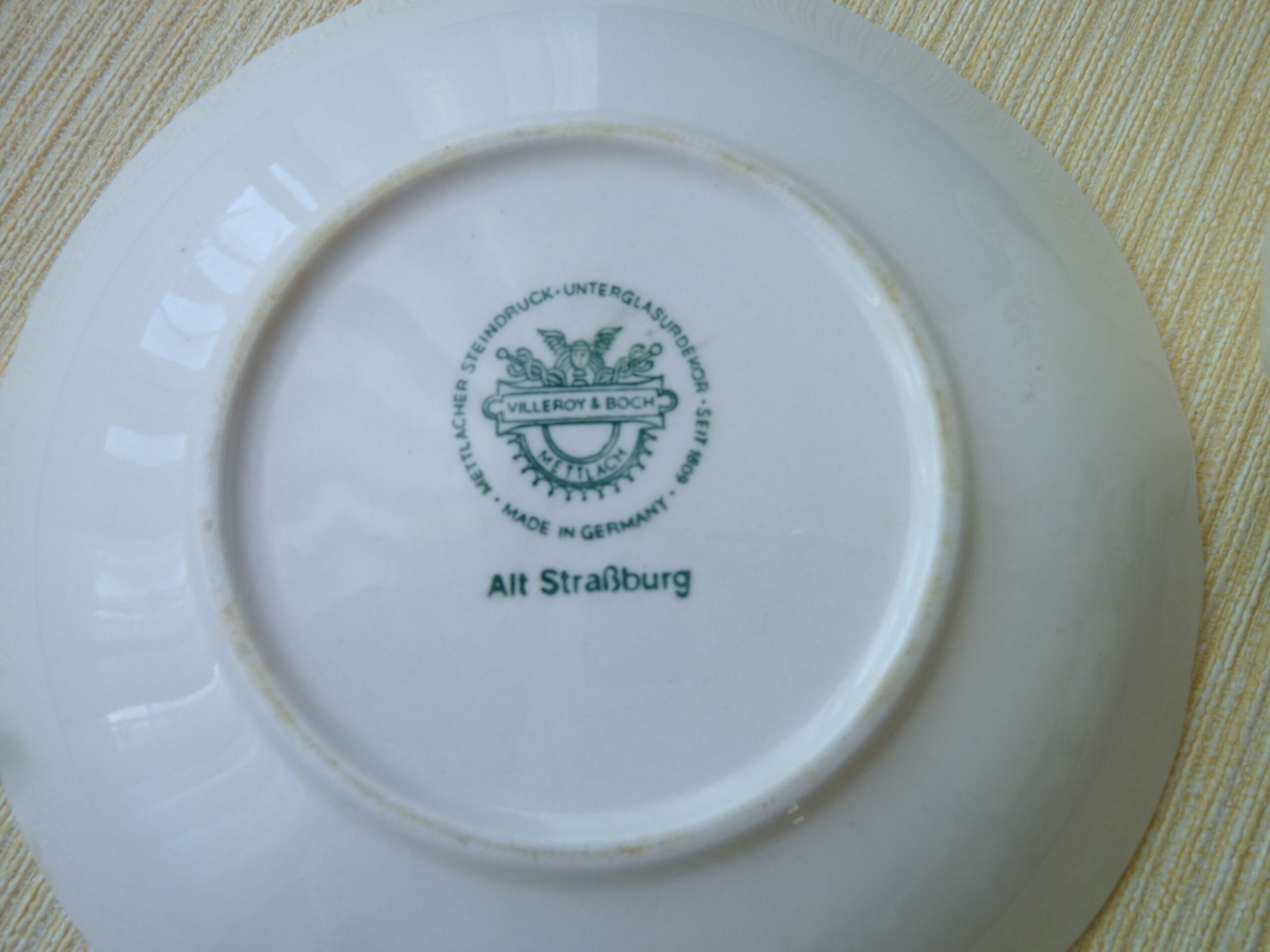 2 cups coffee set Villeroy Boch Model "Old Strasbourg"