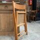 Suite de 4 chaises pliantes cannées 80’s