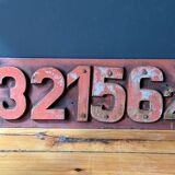 Locomotive railway logo plate vintage from 1970's original, man cave must.