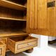 18th-century baroque wardrobe in ash - Elbląg