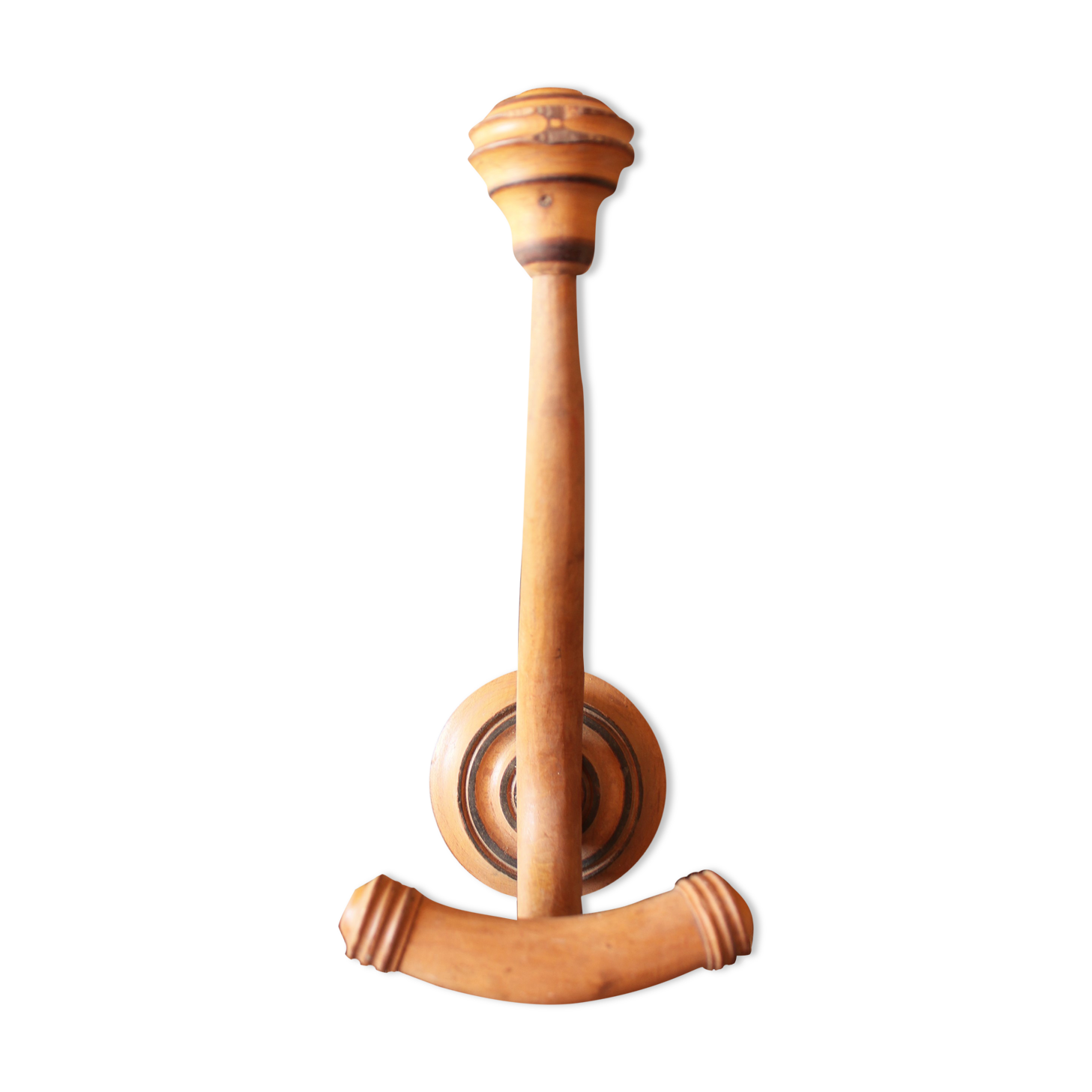 Double wood hook ball hook