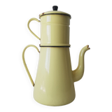 Enameled coffee pot