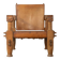 Brutalist Vintage Safari Armchair