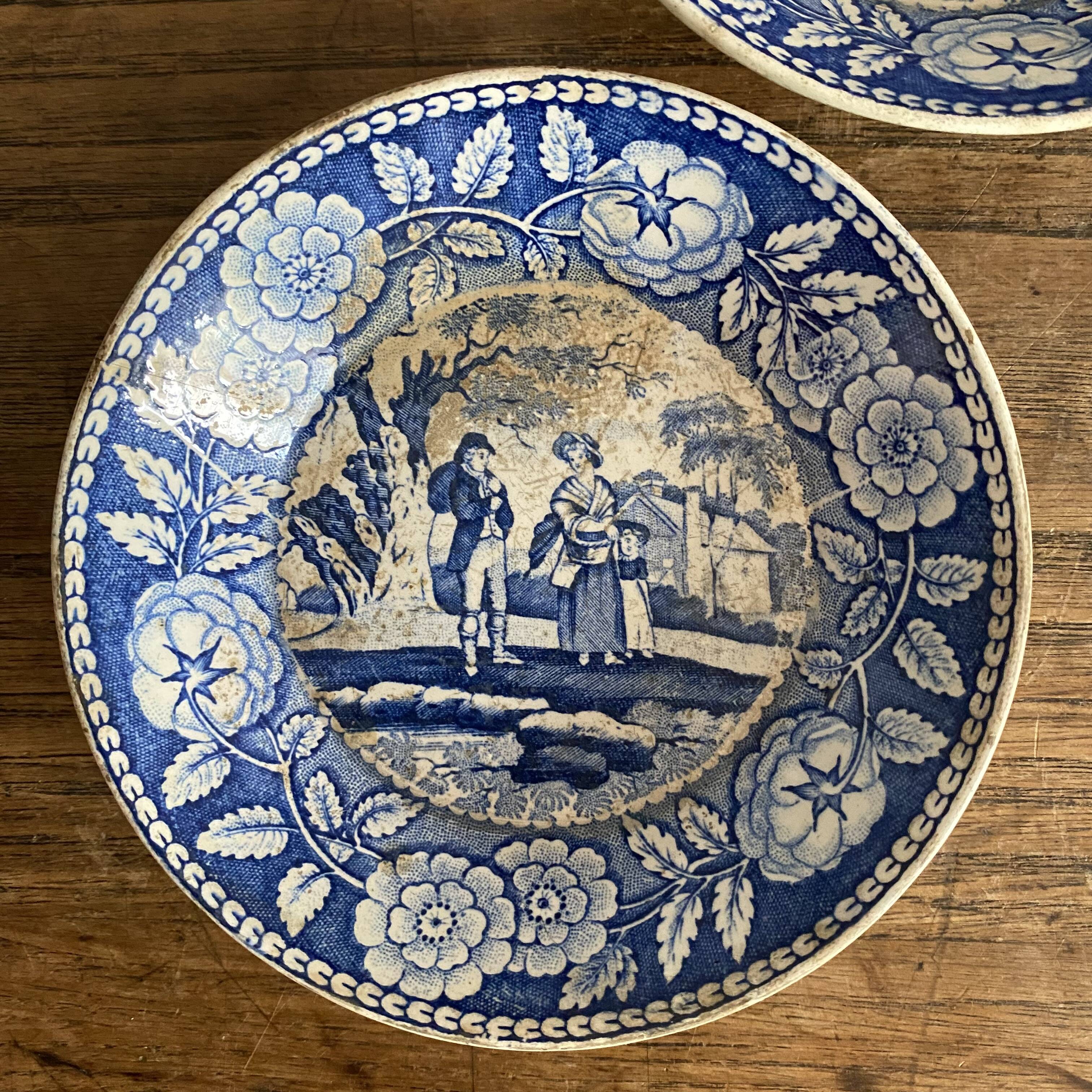 Old ironstone bowls from Choisy-le-Roi.