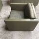 Fauteuil Pfister Knoll cuir kaki