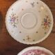 Set of 6 saucers small antique biscuit bread plates Limoges Villeroy and Bich Gilbert