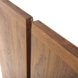 Scandinavian walnut dining table, Sweden, 1960s