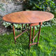 Table d’appoint pliable Gateleg en acajou