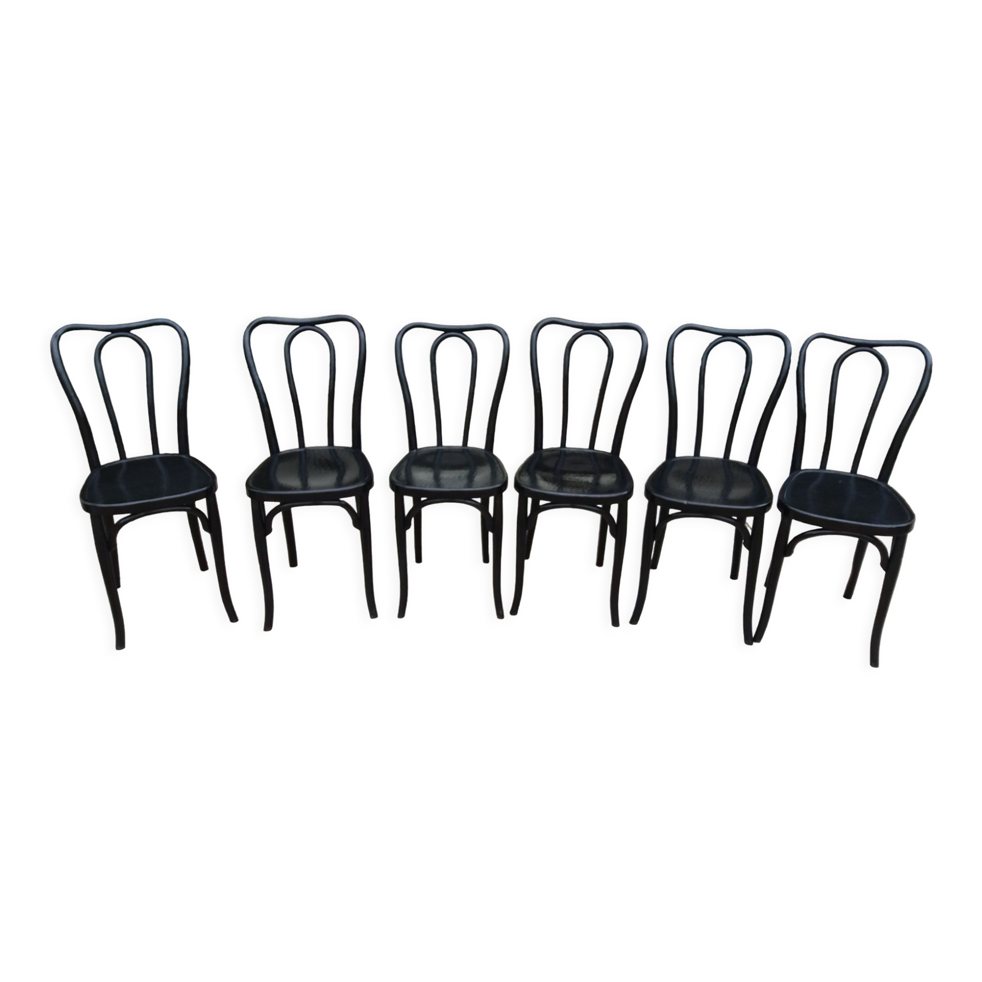 Set of 6 bistro chairs