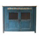 Armoire pièce indienne 2 portes vitrées